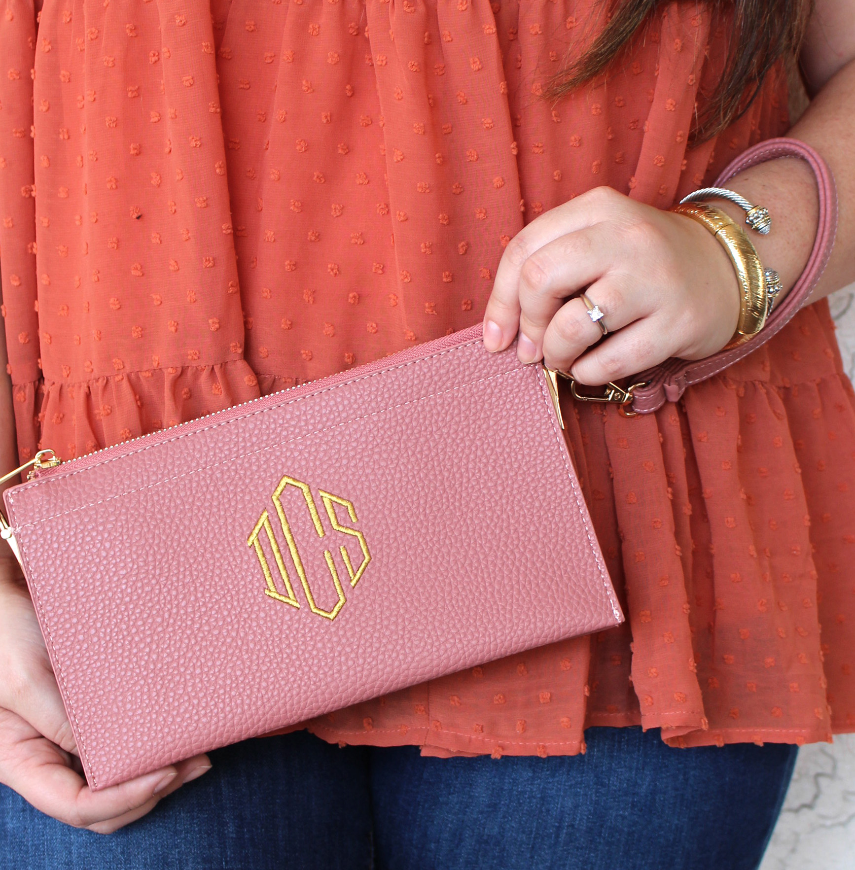 Simply Classic Wristlet - Monogram Me! - Best of Everything