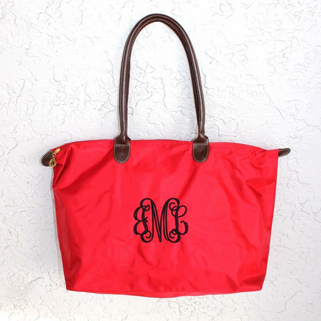 Boulevard – Monogrammed Tilly Large Tote