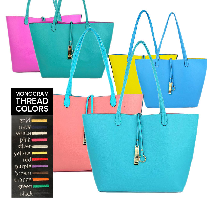 reversible tote colors