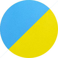 Sky Blue & Yellow
