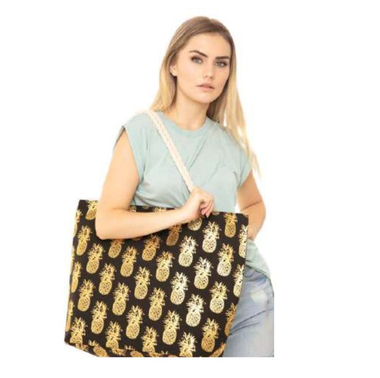 A photo of the Rope Pineapple Tote product