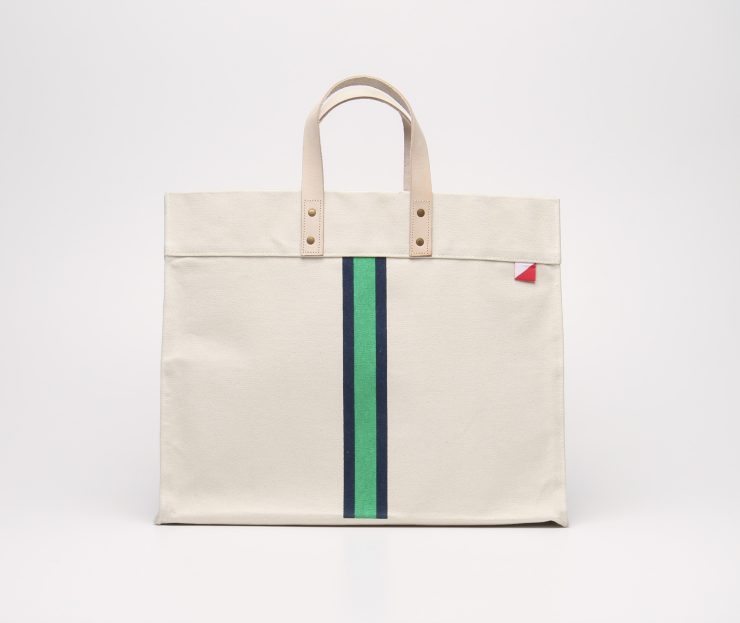 A photo of the Box Stripe Tote Bag product