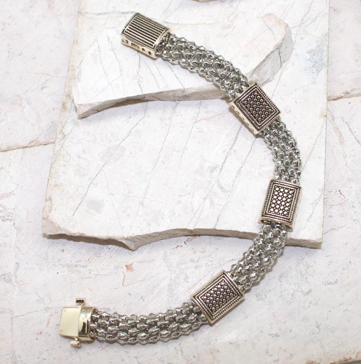 A photo of the Braided Clip Bracelet product