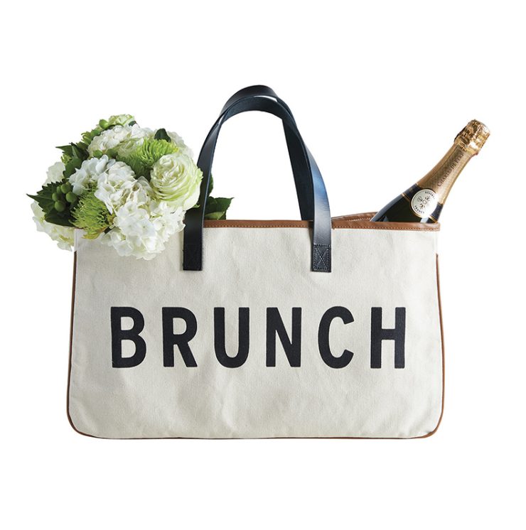 A photo of the Brunch Canvas Tote product