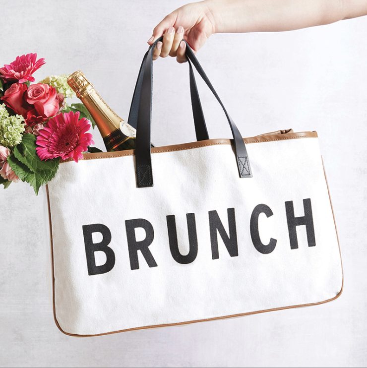 A photo of the Brunch Canvas Tote product