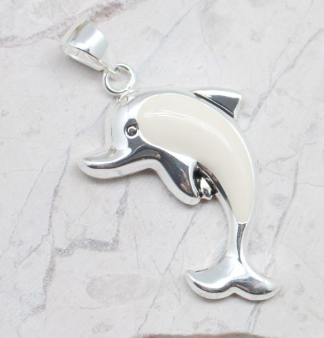 A photo of the Daring Dolphin Pendant product