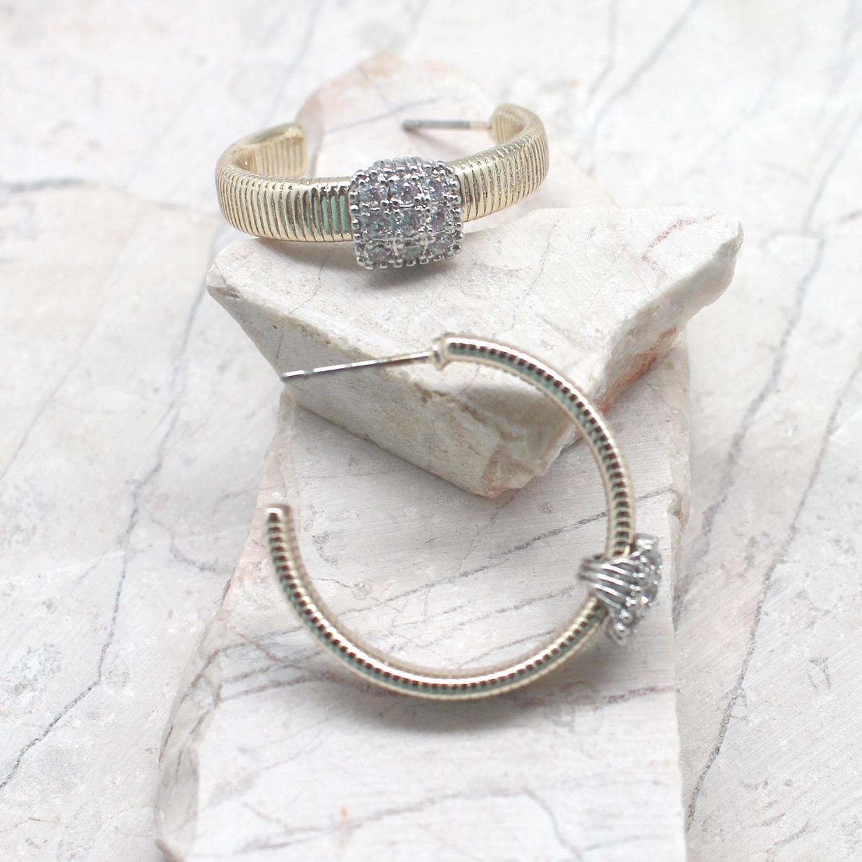large rhinestone hoops