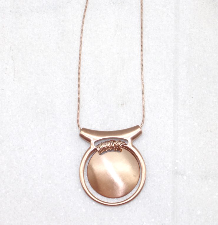 A photo of the Medallion Necklace product