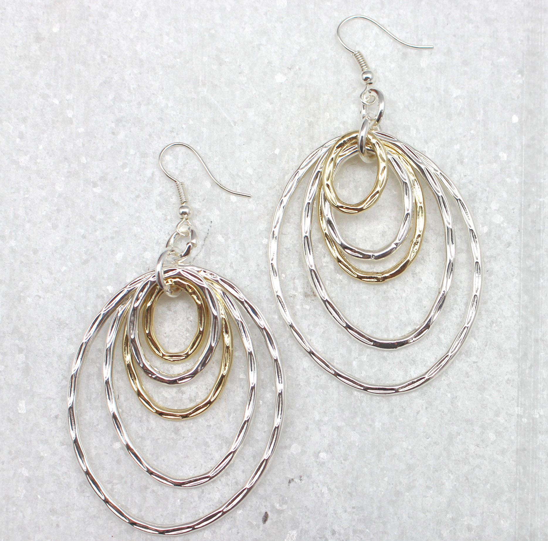 Multi Ring Earrings Best of Everything Online Shopping