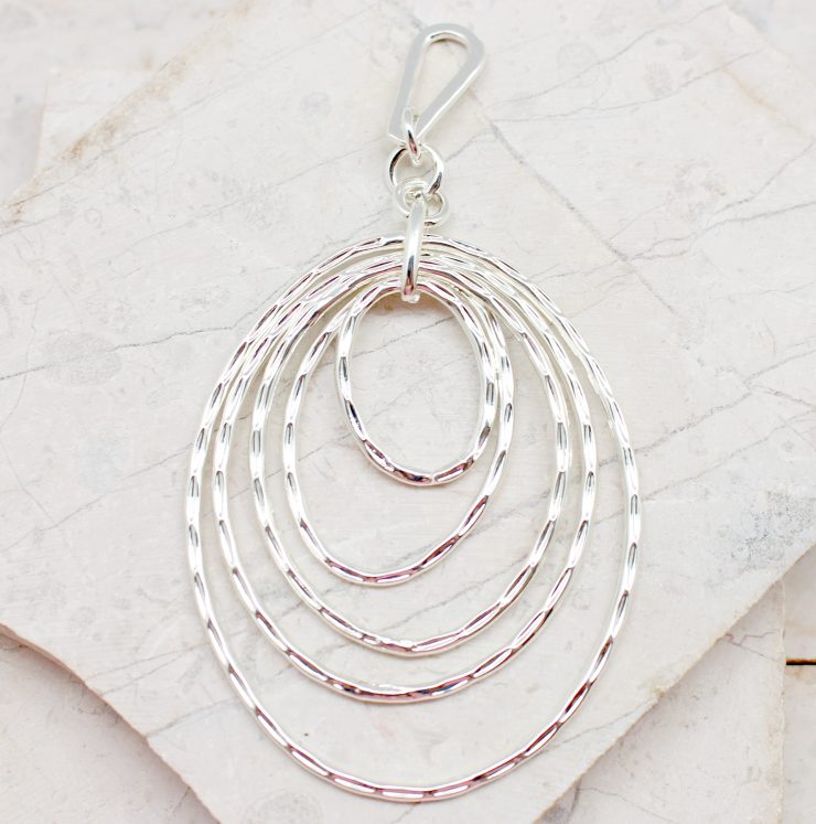 A photo of the Multi Ring Oval Pendant product