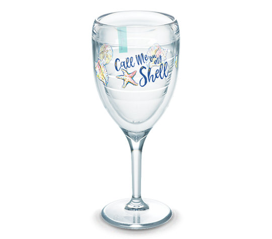 On My Shell Wine Glass - Best of Everything | Online Shopping