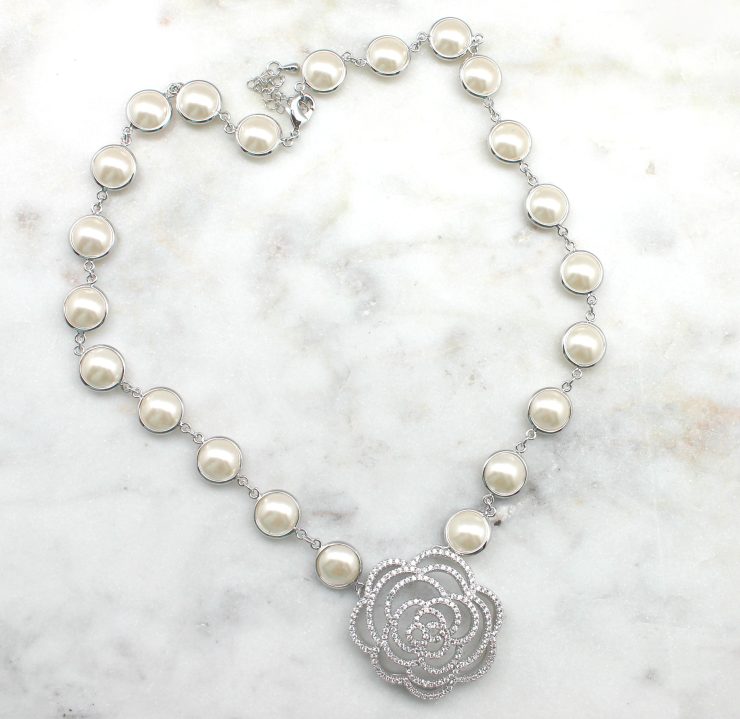 A photo of the Rosalie Necklace product