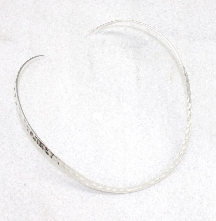 A photo of the Textured Silver Choker product