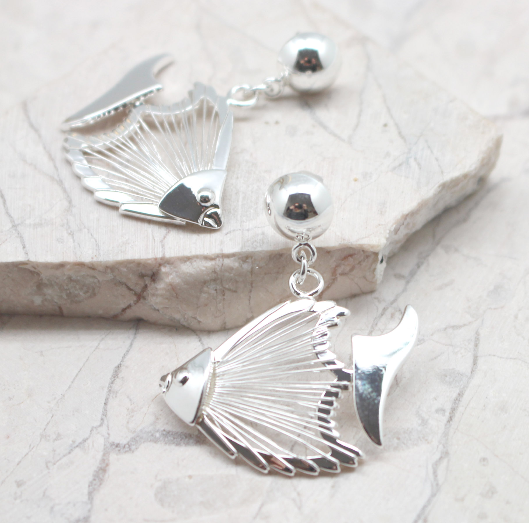 Wire Fish Earrings Best of Everything Online Shopping