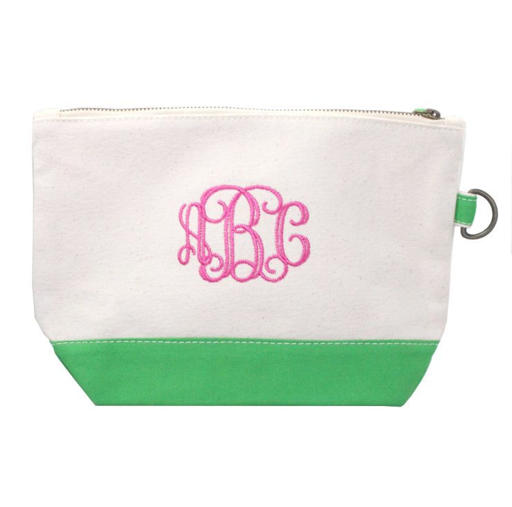 A photo of the Canvas Pouch- Monogram Me! product