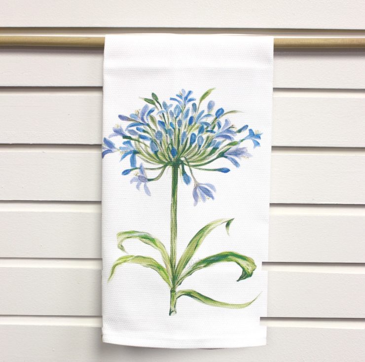 A photo of the Aggies Floral Kitchen Towel product