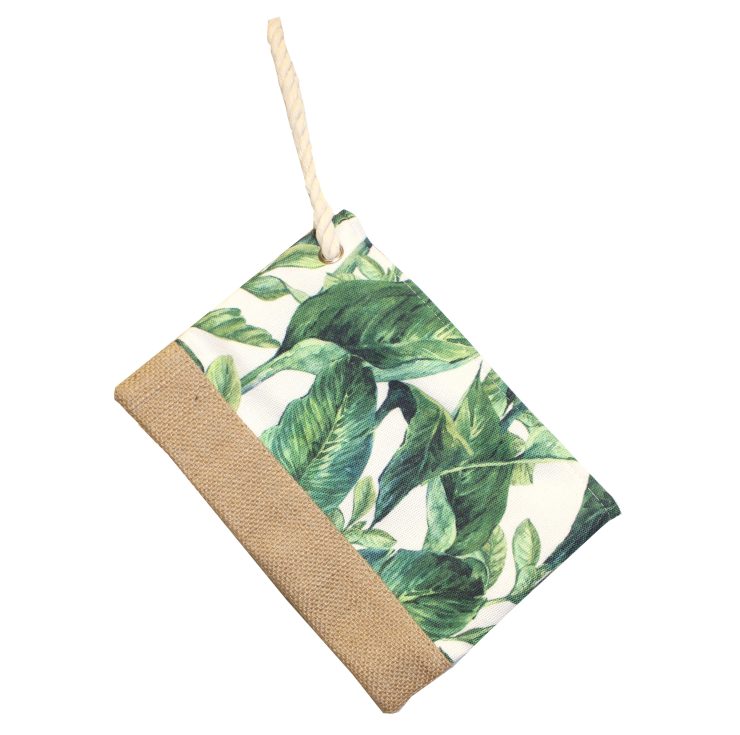 A photo of the Banana Leaf Wristlet product