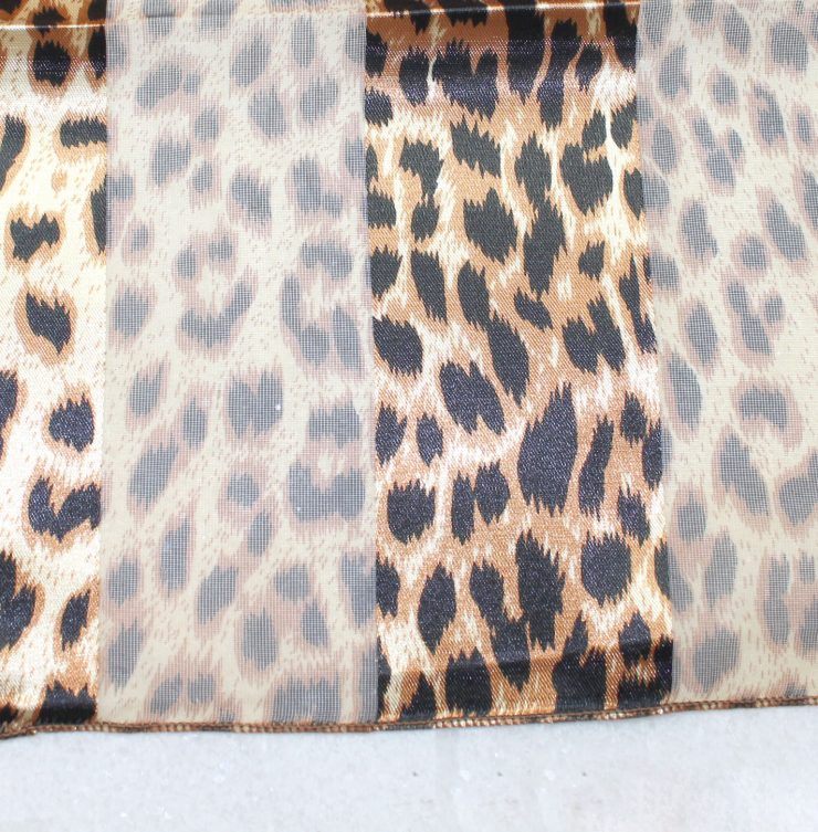 A photo of the Leopard Scarf product
