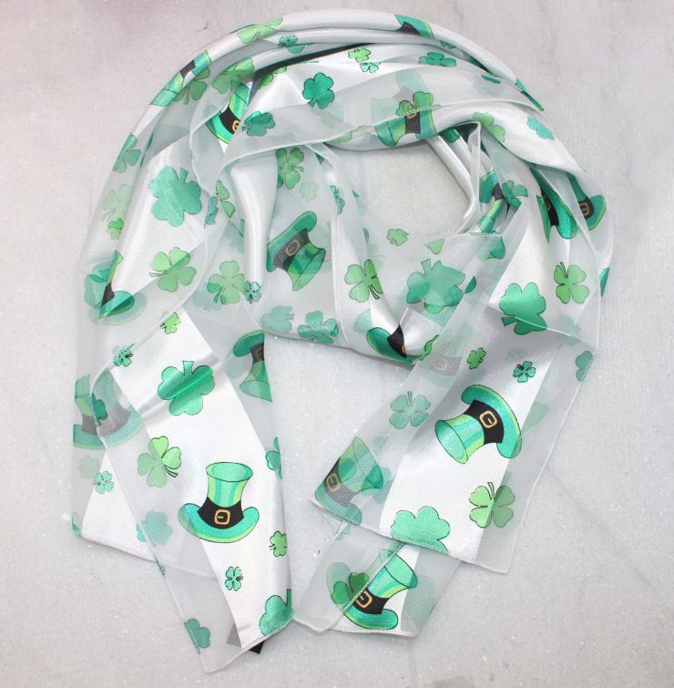 A photo of the Leprechaun Hat Scarf product
