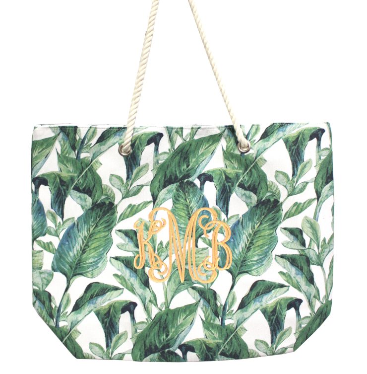 A photo of the Rope Banana Leaf Tote product