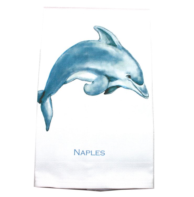 A photo of the Naples Dolphin Towel product