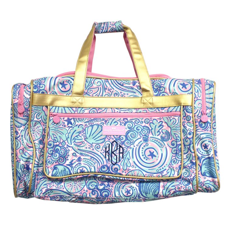 A photo of the Swirly Shell Duffel Bag product