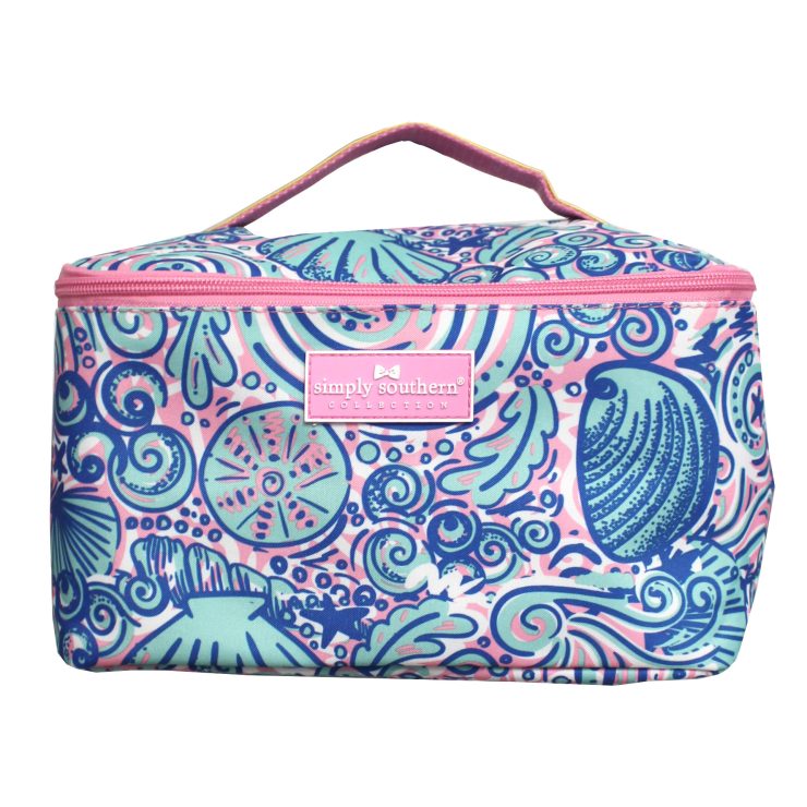 A photo of the Swirly Shell Glam Bag product