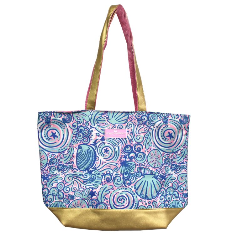 A photo of the Swirly Shell Tote Bag product