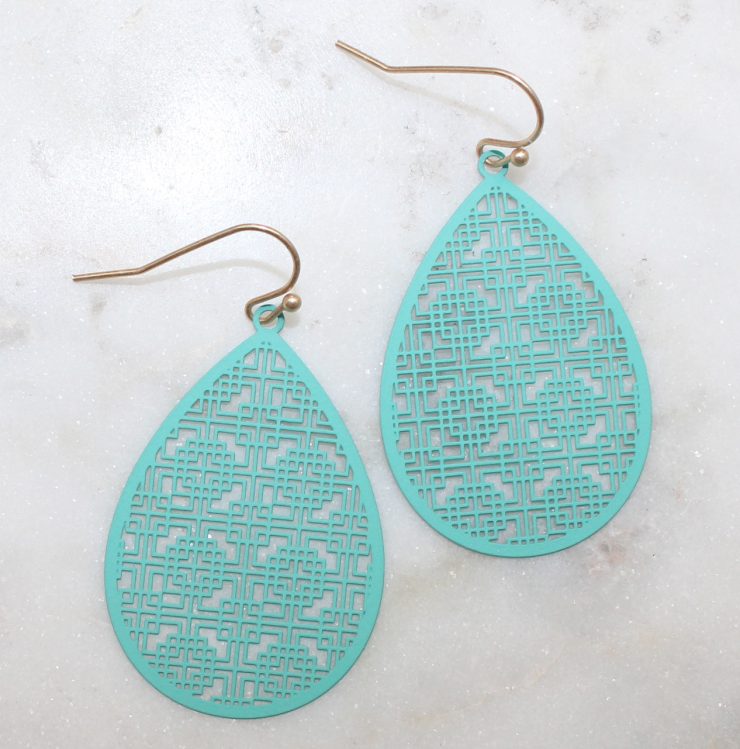 A photo of the Caged Earrings product
