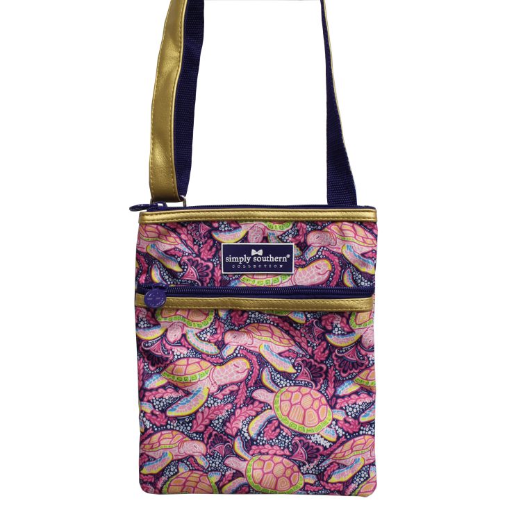 A photo of the Dancing Turtle Cross Body Bag product