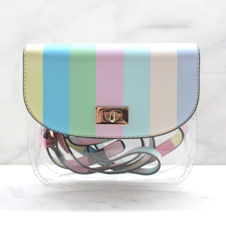 A photo of the Clearly Colorful Crossbody Bag product