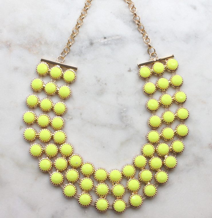 A photo of the Neon Bright Dreams Necklace product