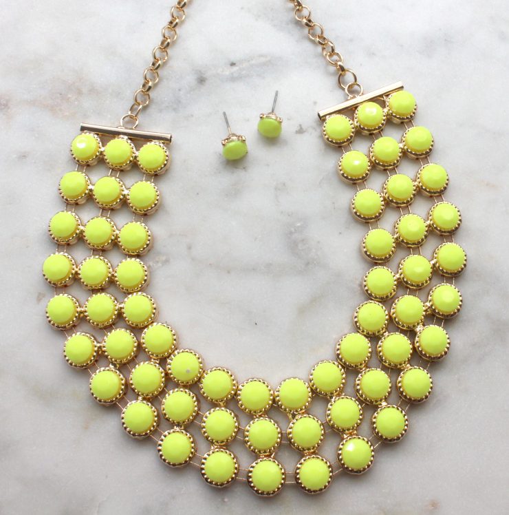 A photo of the Neon Bright Dreams Necklace product