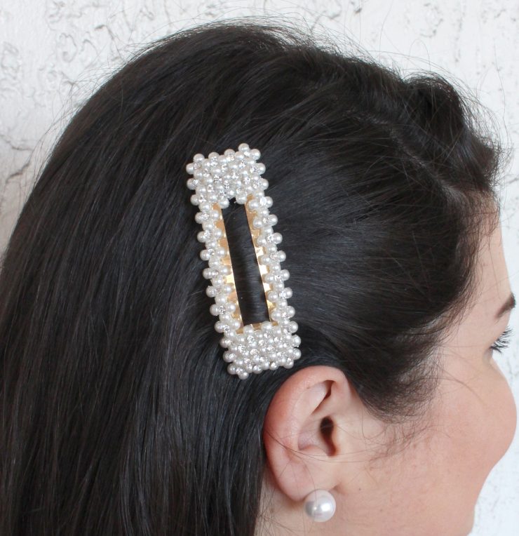 A photo of the Pearl Snap Barrette product