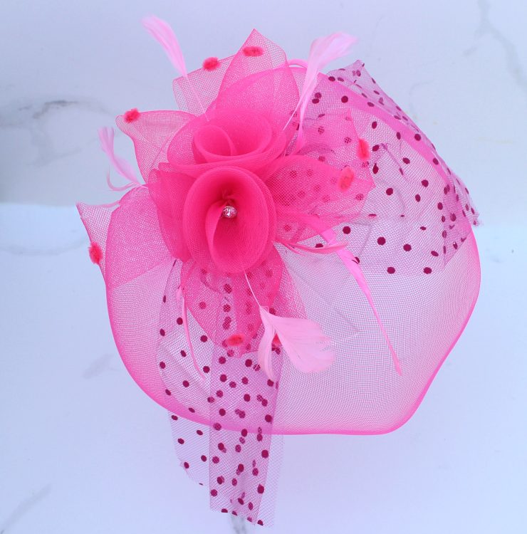 A photo of the Rose Fascinator product