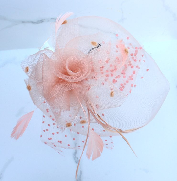 A photo of the Rose Fascinator product