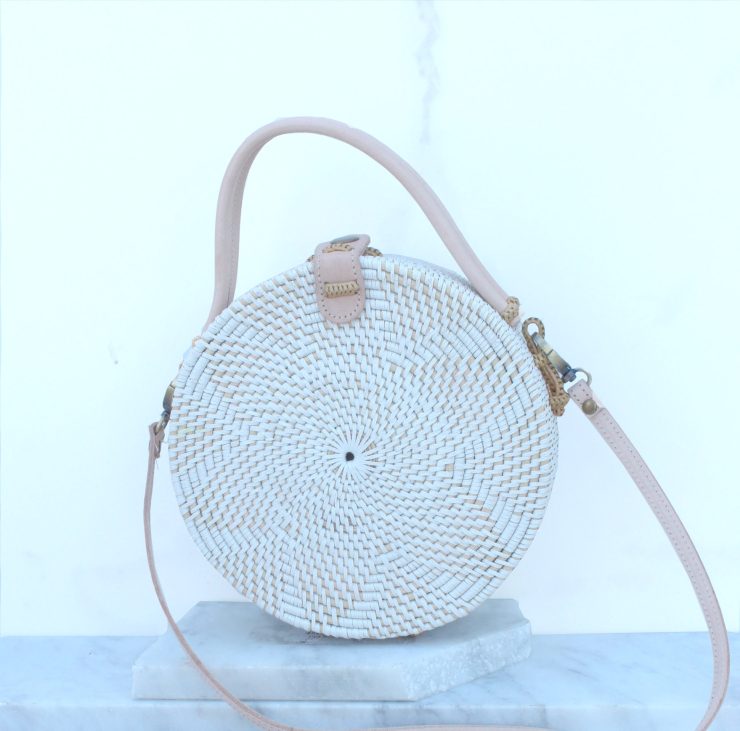 A photo of the White Canteen Cross Body Clutch Purse product