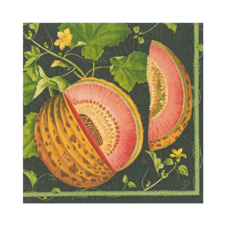 A photo of the Brookshaw Melon Luncheon Napkins product