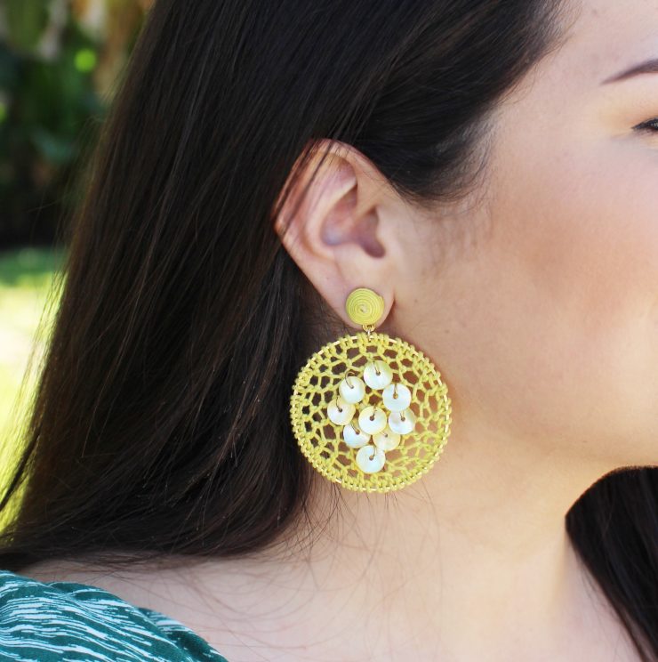 A photo of the Caught Up Earrings product