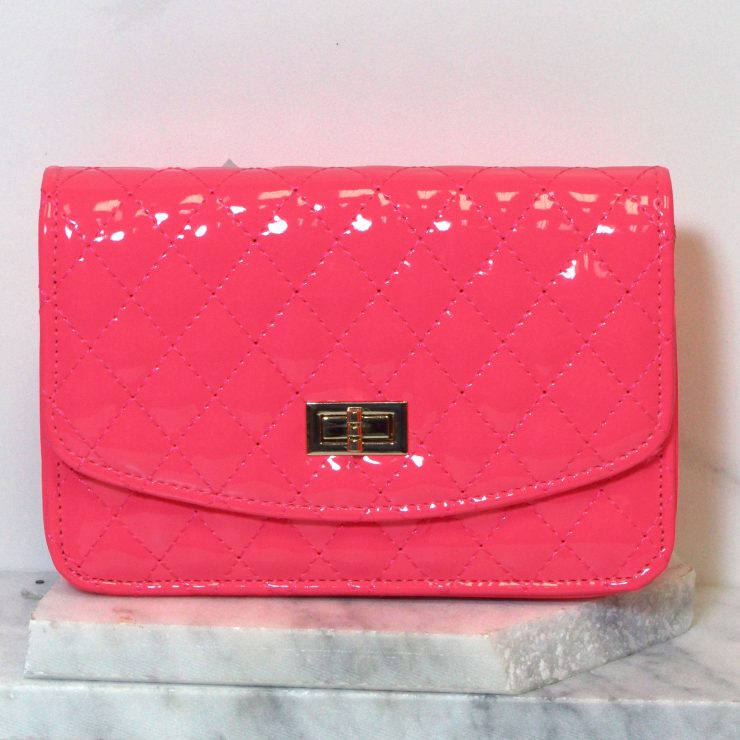 A photo of the Neon Quilted Cross Body Bag product