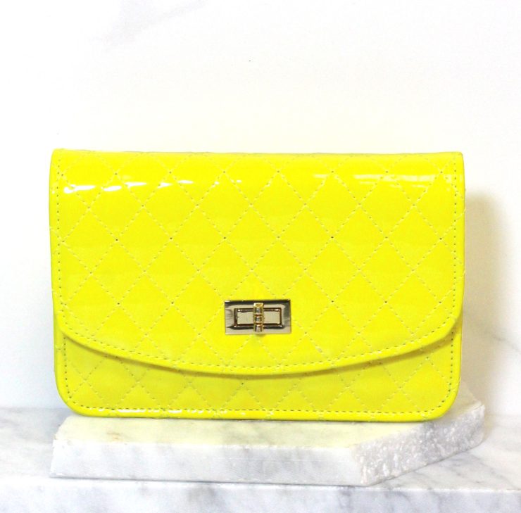 A photo of the Neon Quilted Cross Body Bag product