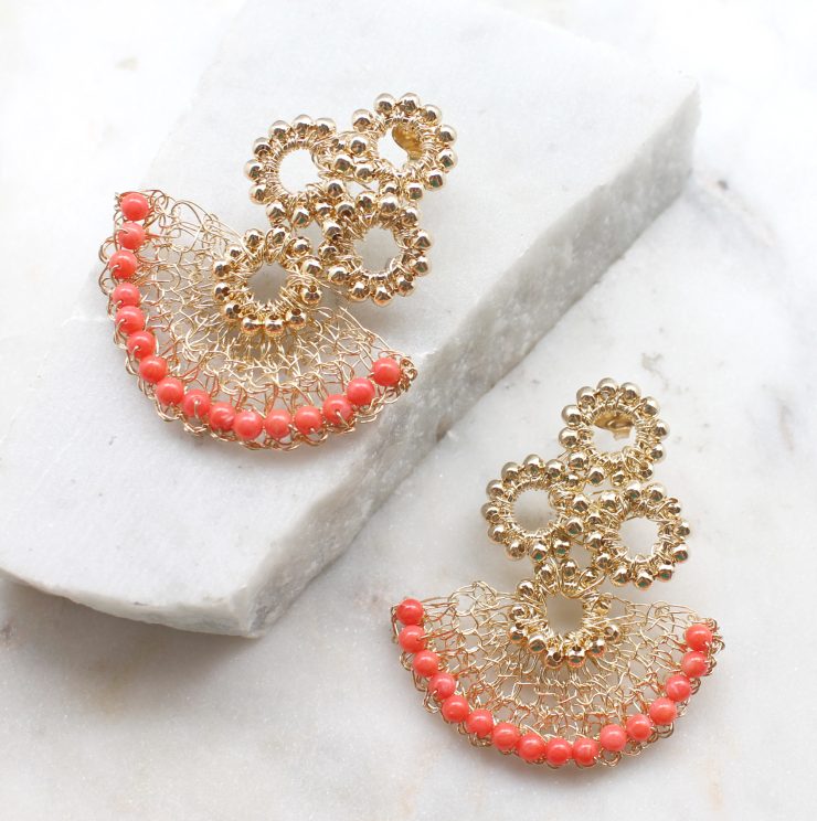 A photo of the Flashy Earrings product