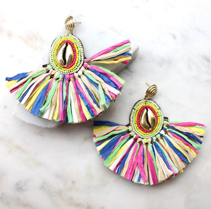 A photo of the Summer Fringe Earrings product