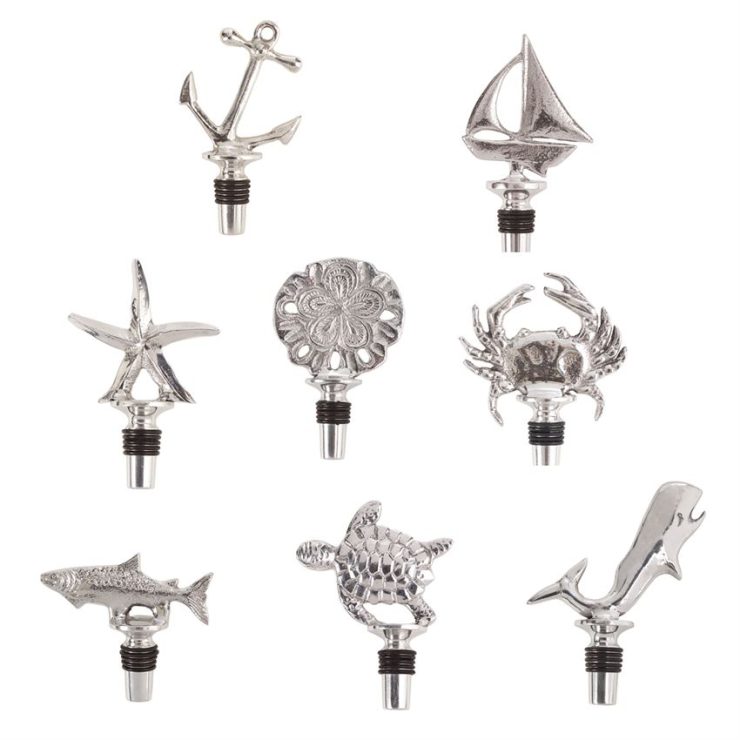 A photo of the Sea Icon Aluminum Bottle Topper product