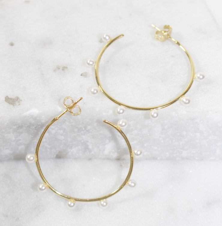 A photo of the Pearl Hoops product