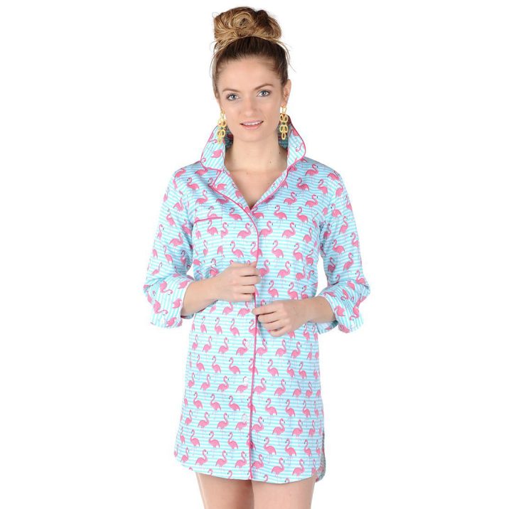 A photo of the Cabana Sateen Sleep Shirt product