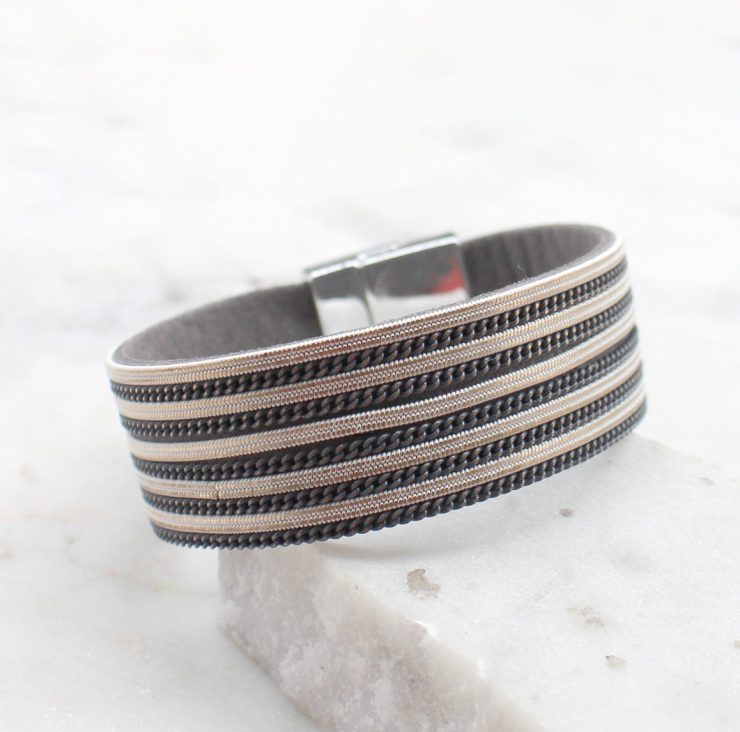 A photo of the Striped Bracelet product