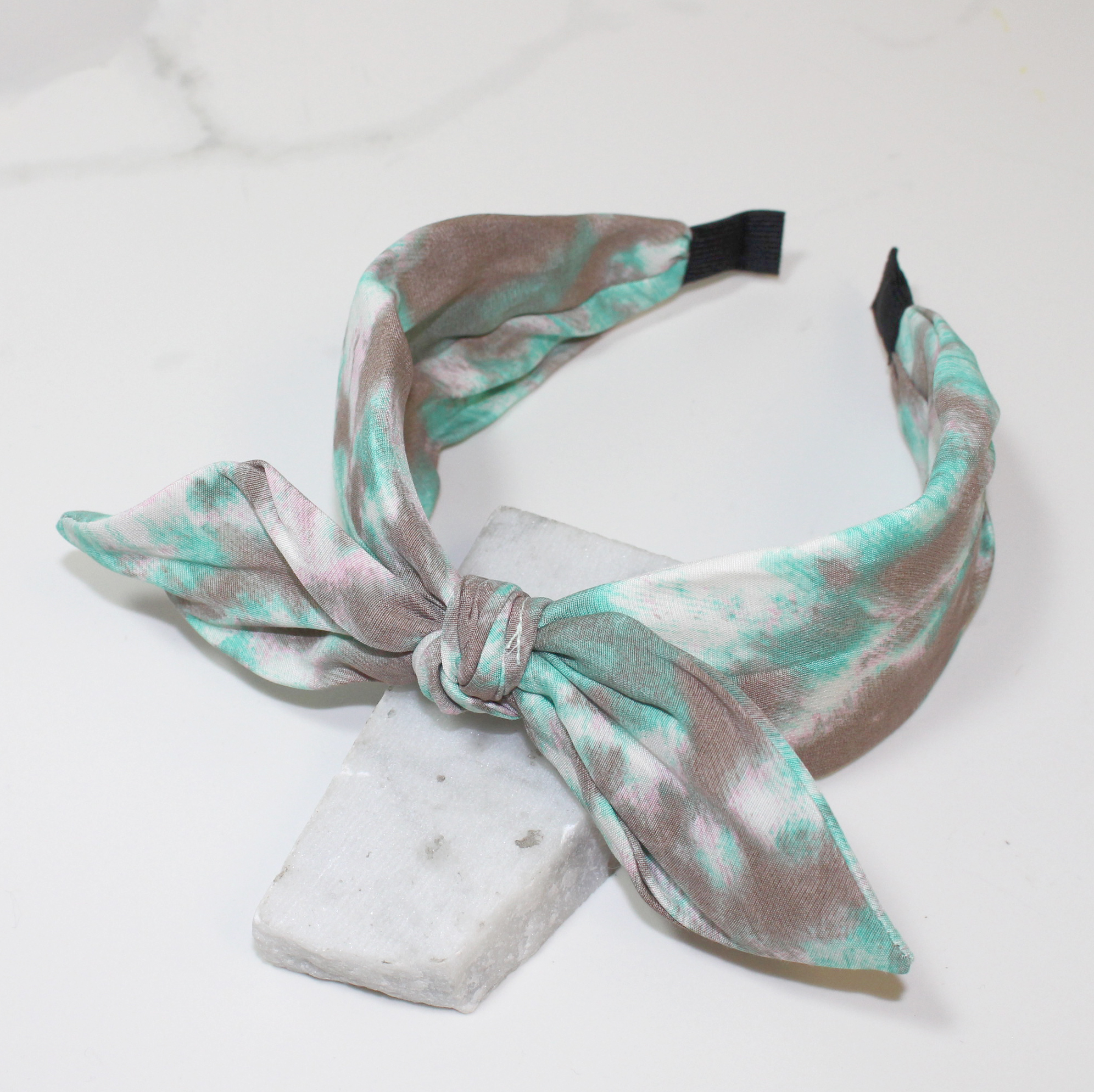 pastel tie dye headband