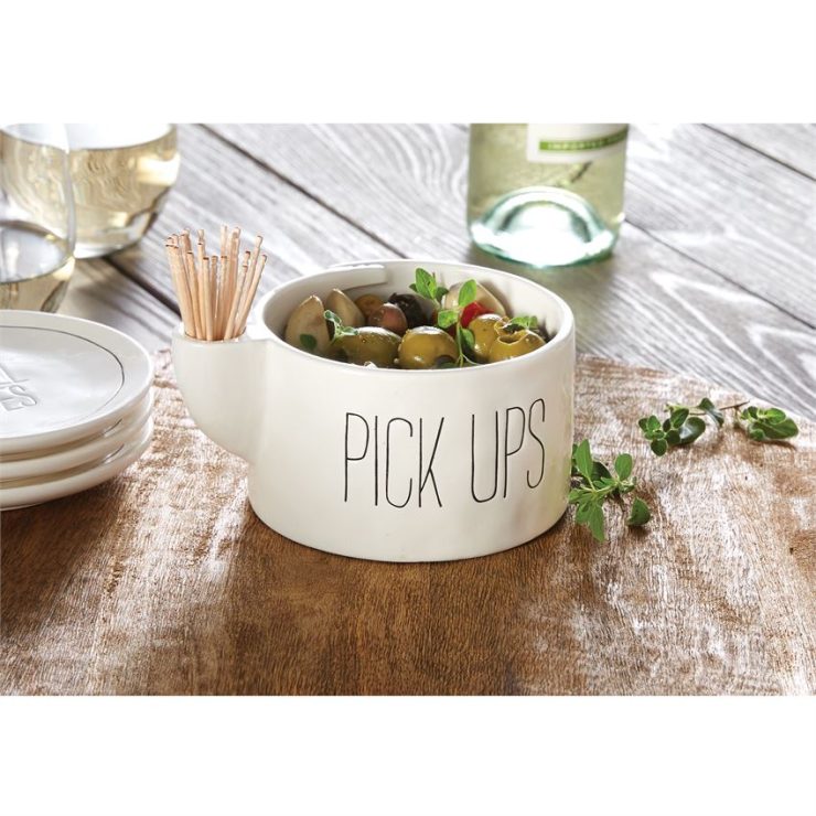 A photo of the Pick Ups Toothpick Bowl Set product