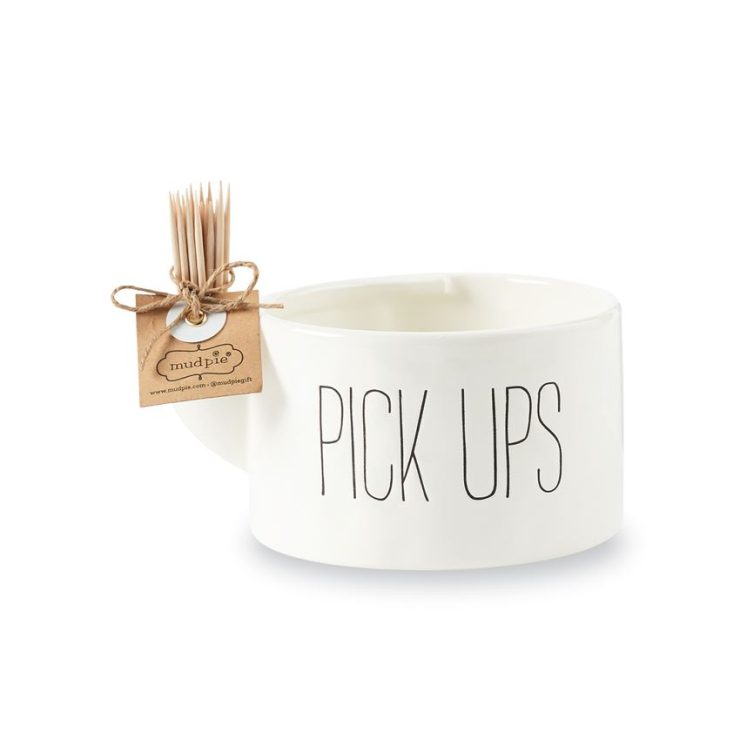 A photo of the Pick Ups Toothpick Bowl Set product